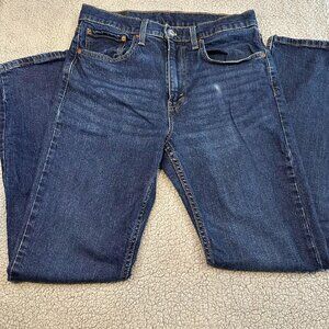 Levi's 502 Men's Jeans 32x32 Blue Tapered Fit Classic Denim Pants